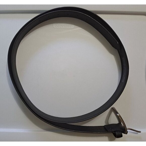 Columbia Men's 56" Black Faux Leather Belt New No Tags - Picture 3 of 6